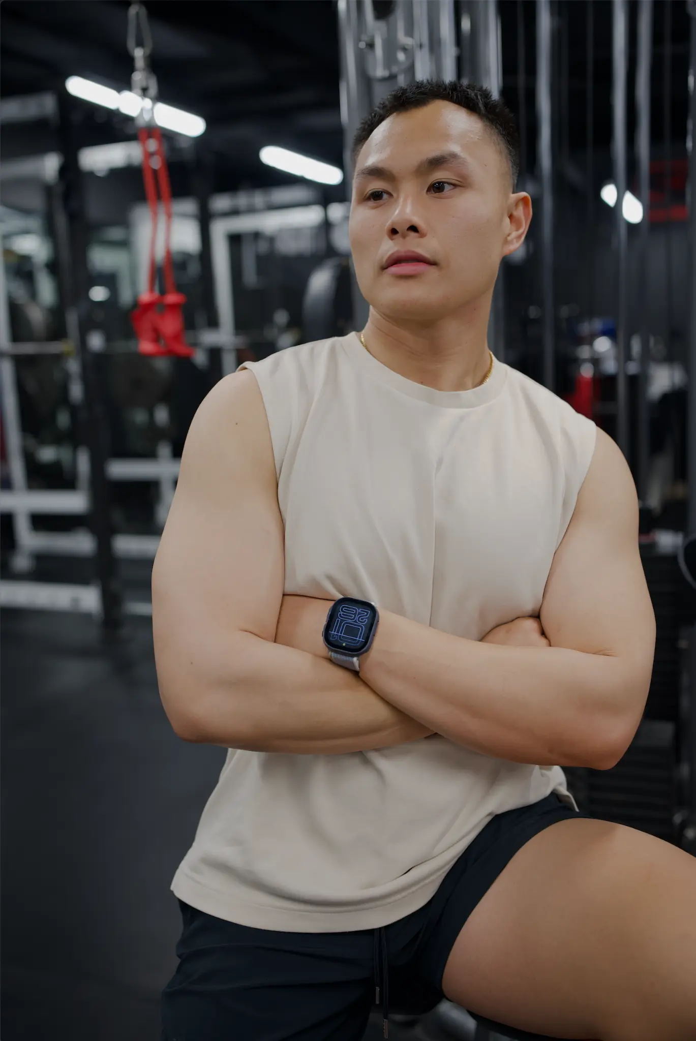 Athlete portrait